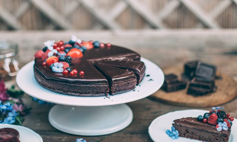torta al cioccolato vegan vivi bistrot bakery -1